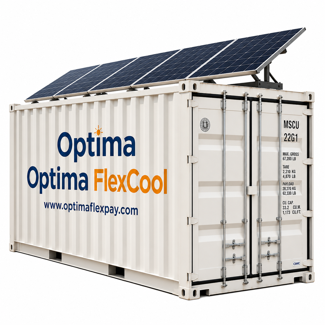 Optima FlexCool Solar Cold Storage Container